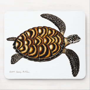 Hawksbill Meeresschildkröte Mousepad