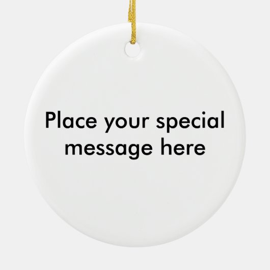 Hawksbill Meeresschildkröteverzierung Keramikornament (Hinten)