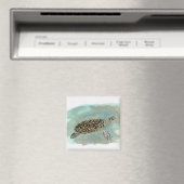 Hawksbill Sea Turtle Magnet (In Situ (Geschirrspüler))