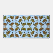 Hawksbill Sea Turtle Ocean Schreibtischunterlage (Vorderseite)