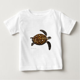 Hawksbill Sea Turtle Säugling Long Sleeve Baby T-shirt