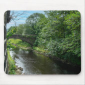 Hawksclough-Brücke und der River Calder Mousepad (Vorne)