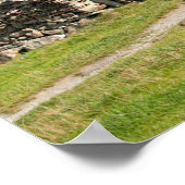 Hawkshead Cumbria England Card Poster (Ecke)