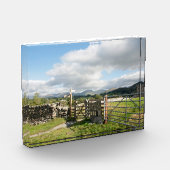 Hawkshead Cumbria England Card Poster Fotoblock (Links)