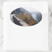 Hawksnest Ovaler Aufkleber (Tasche)