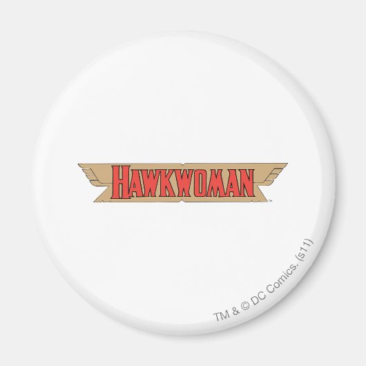 Hawkwoman-Logo Magnet (Vorne)