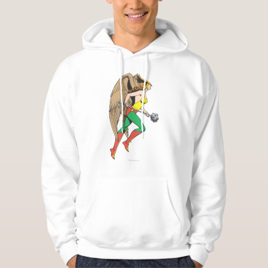 Hawkwoman Profil Hoodie (Vorderseite)