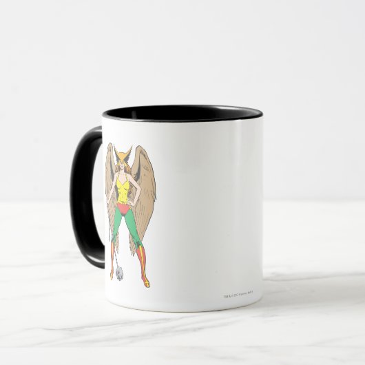 Hawkwoman Tasse (Vorderseite Links)