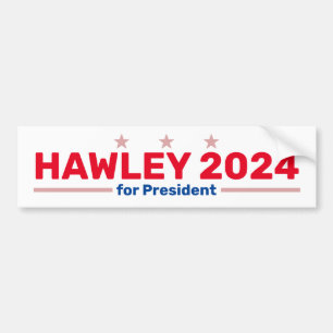 Hawley 2024 Autoaufkleber