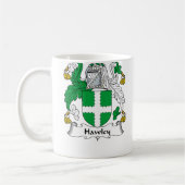 Hawley Familienwappen Kaffeetasse (Links)