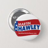 Hawley für Haus-Logo-Kampagnen-Knopf Button (Vorne & Hinten)