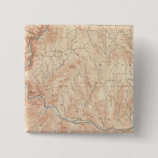 Hawley, Massachusetts Button (Vorderseite)