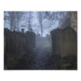 Haworth Churchyard Fotodruck