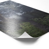 Haworth Churchyard in Mist 4x6 Print Fotodruck (Ecke)