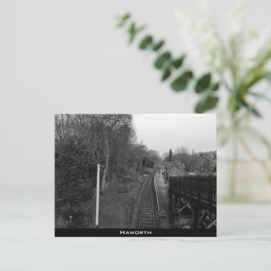 Haworth Railway Postkarte (Stehend Vorderseite)