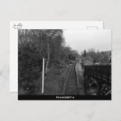 Haworth Railway Postkarte (Vorne/Hinten)