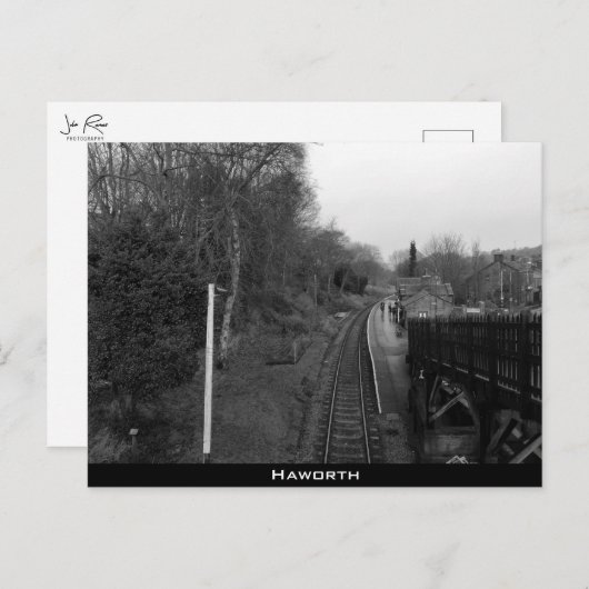 Haworth Railway Postkarte (Vorne/Hinten)