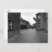 Haworth Town Postkarte (Vorne/Hinten)