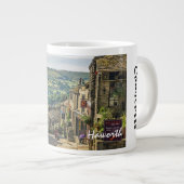 Haworth Yorkshire Dales Landschaftlich Picturesque Jumbo-Tasse (Vorderseite Rechts)