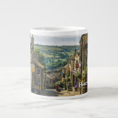 Haworth Yorkshire Dales Landschaftlich Picturesque Jumbo-Tasse (Vorderseite)