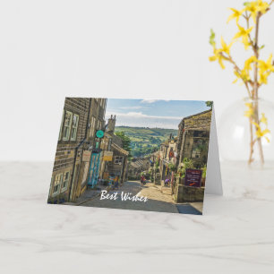Haworth Yorkshire Dales Scenic Picture Karte