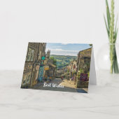 Haworth Yorkshire Dales Scenic Picture Karte (Vorderseite)