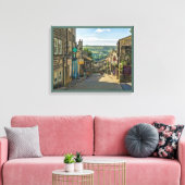Haworth Yorkshire Dales Scenic Picture Leinwanddruck (Insitu (Wohnzimmer))