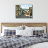 Haworth Yorkshire Dales Scenic Picture Leinwanddruck (Insitu (Schlafzimmer))