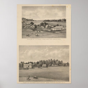 Hawpe, Seawright Wohnsitze Poster
