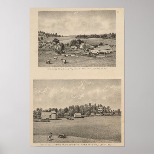 Hawpe, Seawright Wohnsitze Poster (Vorne)