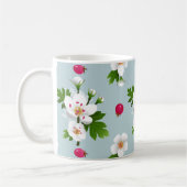 Hawthorn-Blume Kaffeetasse (Links)