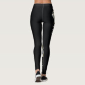 Hawthorn Blume lecn Leggings (Rückseite)