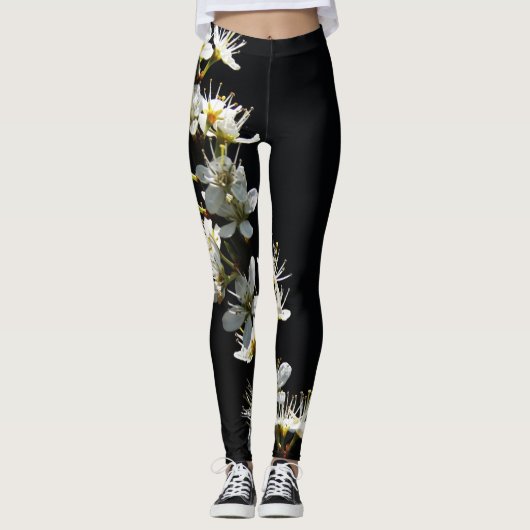 Hawthorn Blume lecn Leggings (Vorderseite)