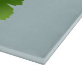 Hawthorn-Blume Schneidebrett (Ecke)