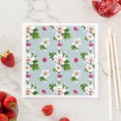 Hawthorn-Blume Serviette (Beispiel)