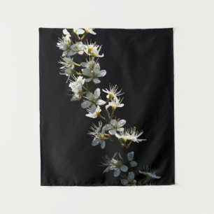 Hawthorn-Blume wtcnm Wandteppich