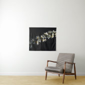 Hawthorn-Blume wtcnm Wandteppich (Beispiel (Horizontal))