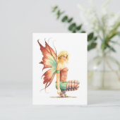 Hawthorn Fairy Postkarte (Stehend Vorderseite)