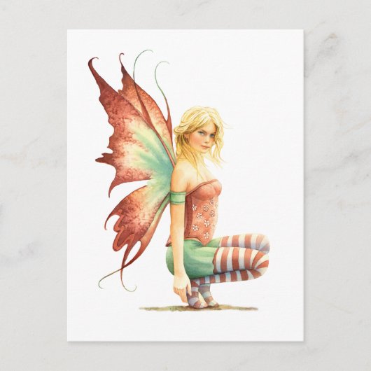 Hawthorn Fairy Postkarte (Vorderseite)