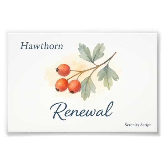 Hawthorn — Renewal Fotodruck (Vorne)