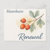Hawthorn — Renewal Postkarte (Vorderseite)
