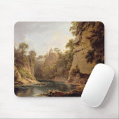 Hawthornden Schloss, nahe Edinburgh, c.1820-22 (Öl Mousepad (Mit Mouse)