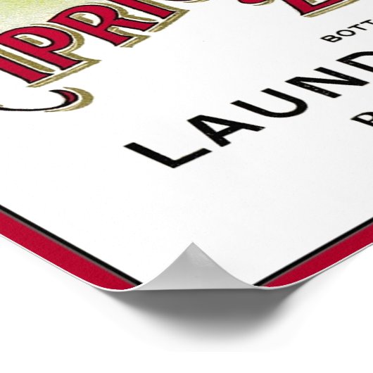 Hawthorne Apricot Brandy Poster (Ecke)