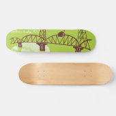 Hawthorne Bridge, PDX-Skateboard Skateboard (Horizontal)