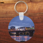 Hawthorne Bridge Portland, Oregon Schlüsselanhänger (Vorderseite)