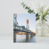 Hawthorne Bridge Portland Postkarte (Stehend Vorderseite)