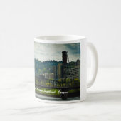 Hawthorne Brücke Portland, Oregon Kaffeetasse (VorderseiteRechts)