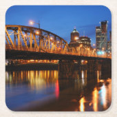 Hawthorne Brücke Rechteckiger Pappuntersetzer (Vorderseite)