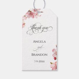 Hawthorne Calligraphy Thank You Geschenkanhänger