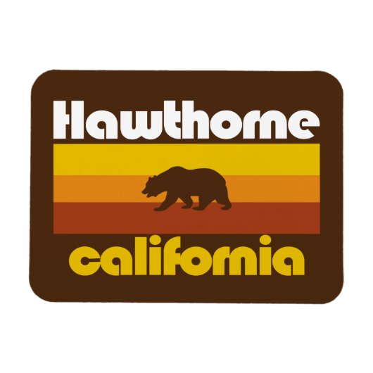 Hawthorne, Kalifornien Magnet (Horizontal)